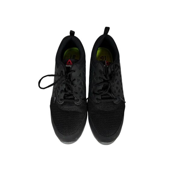 REEBOK SUBLITE CUSHION MENS 11.5 ALLOY TOE ATHLETIC WORK SHOES RB4041 BLACK ASTM - Picture 8 of 12